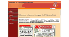 Desktop Screenshot of ffc-leichtathletik.de