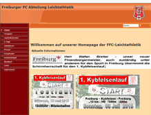 Tablet Screenshot of ffc-leichtathletik.de